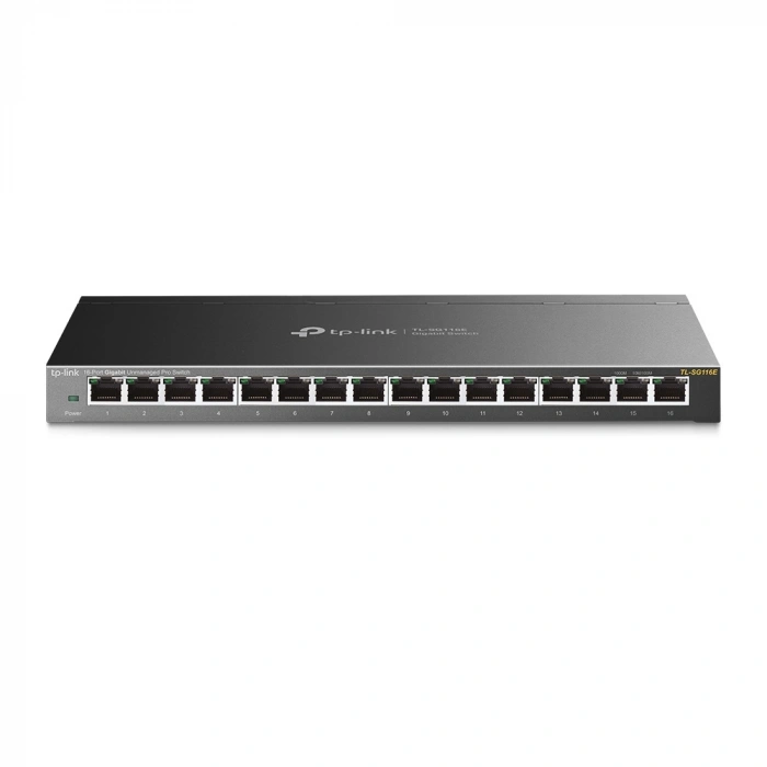 TP-LINK 16port Gigabit Yönetilemez Switch TL-SG116E