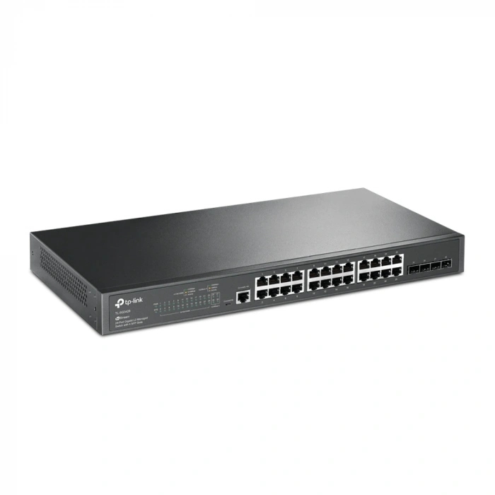 TP-LINK 24port 4-SFP Gigabit Layer 2 Yönetilebilir Switch TL-SG3428