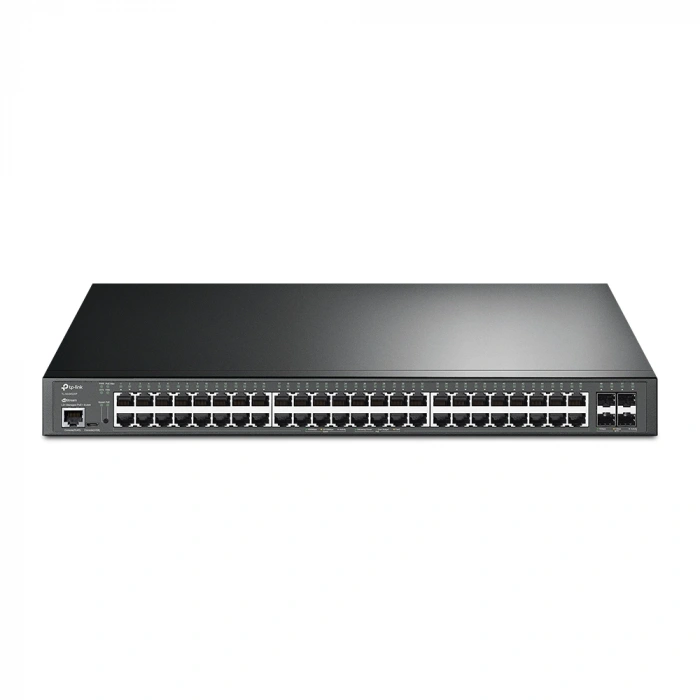 TP-LINK 48port PoE 500W 4-10GbE SFP Gigabit Layer 2 Yönetilebilir Switch TL-SG3452XP