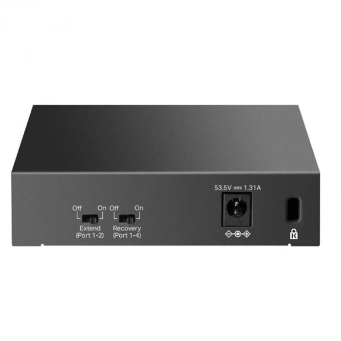 TP-LINK 5port-4port PoE 65w Gigabit Yönetilemez Switch LS105GP