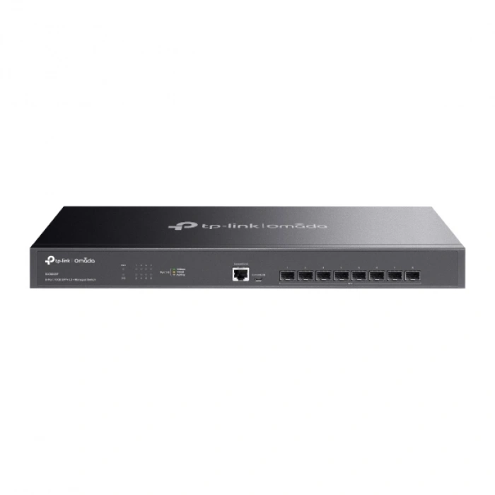 TP-LINK 8-10GbE SFP Yönetilebilir Switch Omada TL-SX3008F