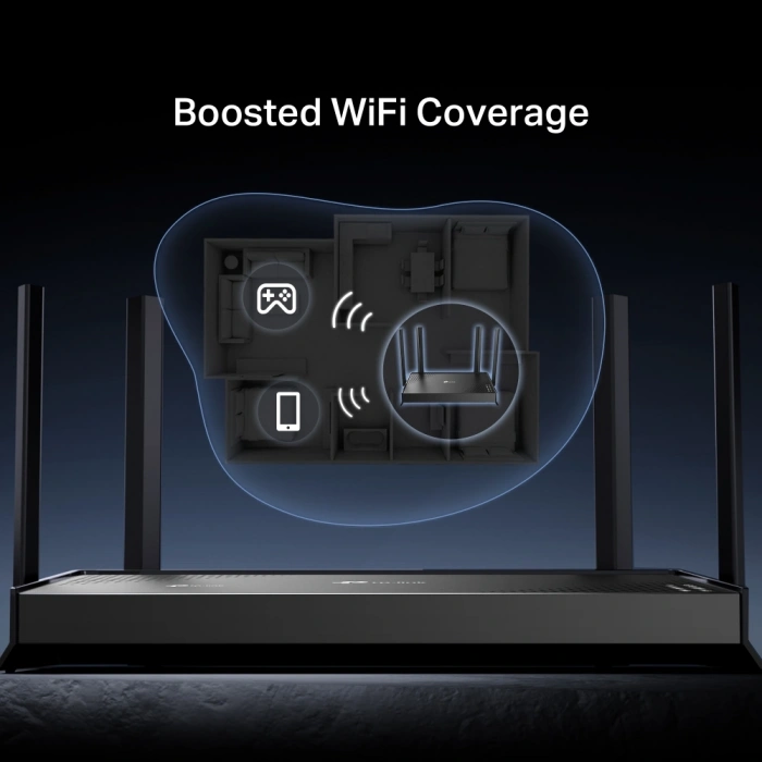 TP-LINK ARCHER BE220 WIFI7 BE3600 Ev Ofis Tipi Router