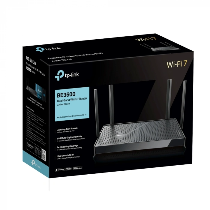 TP-LINK ARCHER BE230 WIFI7 BE3600 Dual Band Router