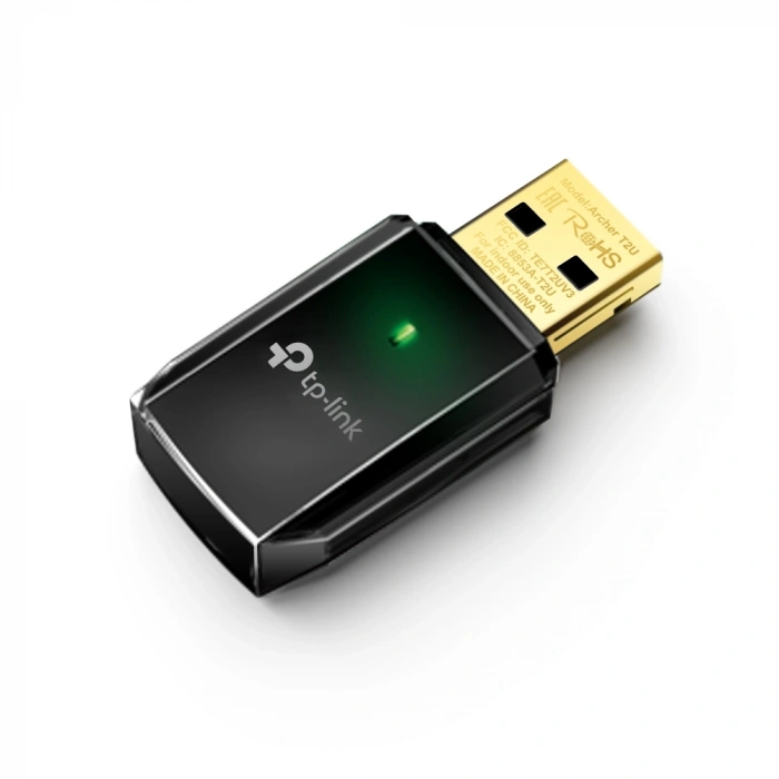 TP-LINK ARCHER T2U AC600 Dual Band USB Kablosuz Adaptör