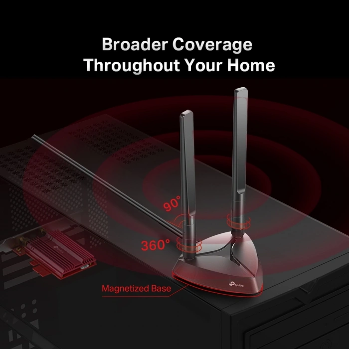 TP-LINK ARCHER TX3000E WIFI6 AX3000 Bluetooth 5.2 PCIe Kablosuz Ağ Adaptörü