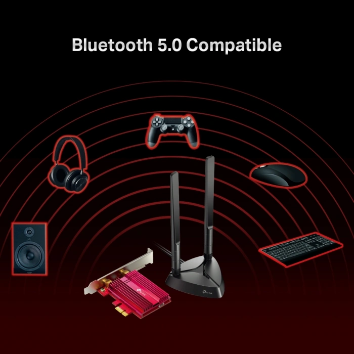 TP-LINK ARCHER TX3000E WIFI6 AX3000 Bluetooth 5.2 PCIe Kablosuz Ağ Adaptörü