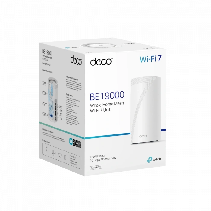 TP-LINK DECO-BE85 WIFI7 BE19000 Üç Bant Mesh Router