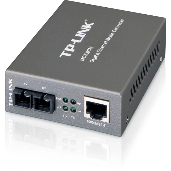 TP-LINK MC200CM Gigabit Ethernet Multi-Mode SC Fiber Medya Dönüştürücü