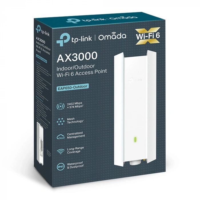 TP-LINK Omada EAP650-Outdoor WIFI6 AX3000 Access Point