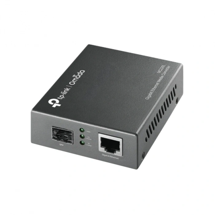 TP-LINK Omada MC220L Gigabit Ethernet Medya Dönüştürücü