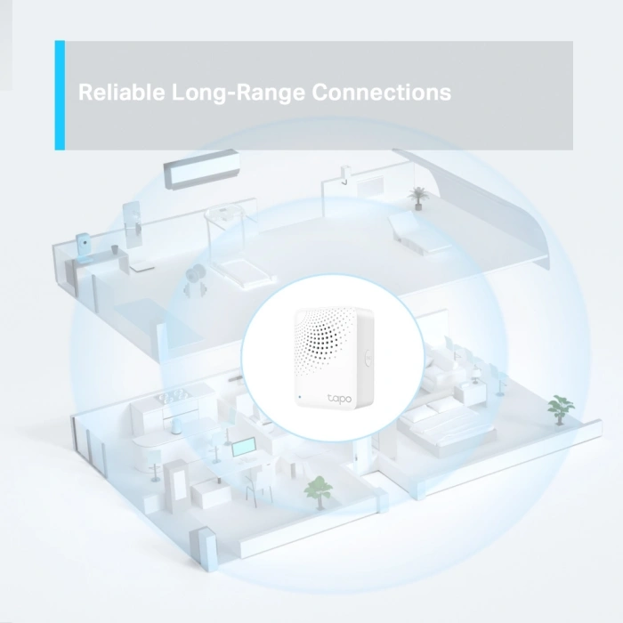 TP-LINK Tapo H100 Zil Özellikli ile Tapo Akıllı Hub
