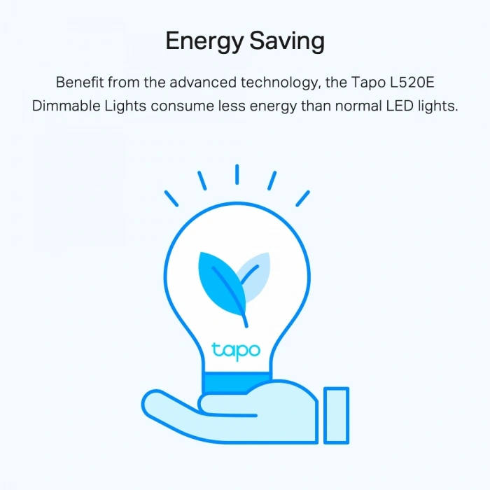 TP-LINK TAPO L520E Akıllı Wıfı E27 LED Ampul 806 Lümen 8W