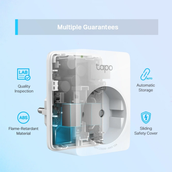 TP-LINK TAPO P100 Mını Wi-Fi Akıllı Priz 1-li paket