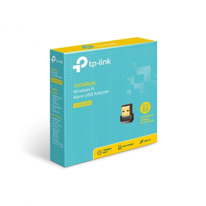 TP-LINK TL-WN725N 150mbps 2.4ghz USB Kablosuz Adaptör