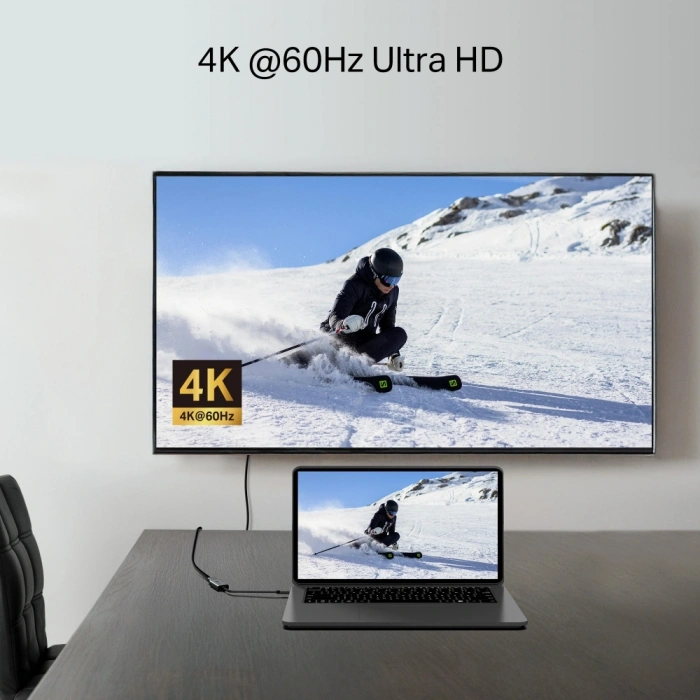 TP-LINK UA520C Type-C to HDMI Adaptör - 4K@60Hz -Alüminyum