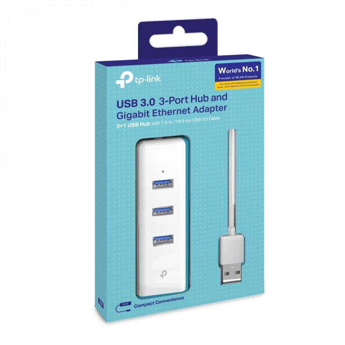 TP-LINK UE330 Gigabit USB 3.0 Ethernet Çoklayıcı Hub