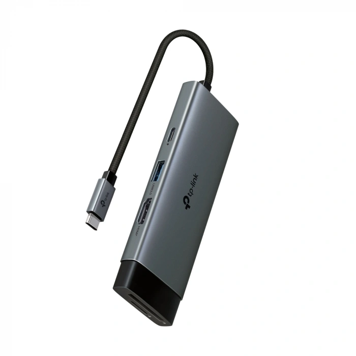 TP-LINK UH7021C USB-C 7port Hub 4K60Hz 100W PD SD