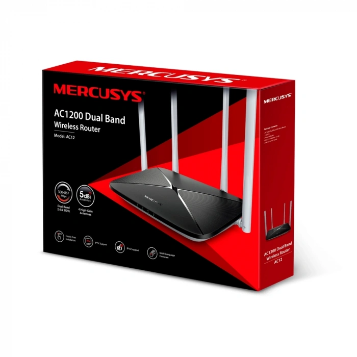 TP-LINK Wıfı5 AC1200 Dual Band Router AC12