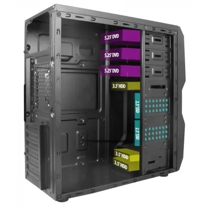 VENTO 400W Peak TA-K61 Standart Mid-Tower PC Kasası
