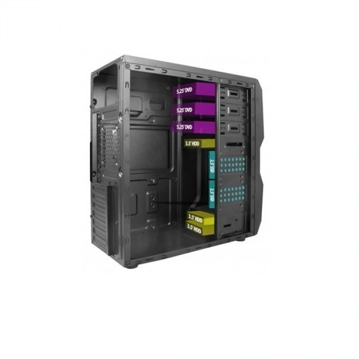 VENTO 550W TA-K61 Standart Mid-Tower PC Kasası
