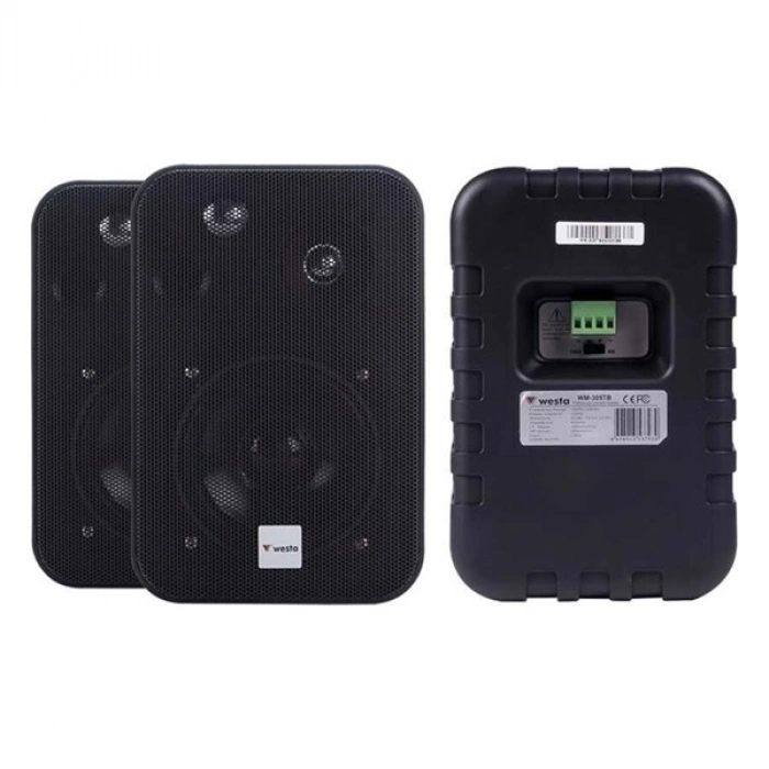 WESTA WM-313TB 5 Trafolu Siyah Hoparlör