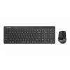 A4TECH FG2400 AIR2 Kablosuz Q Trk Sessiz Siyah Klavye - Mouse Set