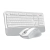 A4TECH FG2500S PLUS Kablosuz Q Trk Beyaz Klavye - Mouse Set