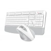 A4TECH FG2500S PLUS Kablosuz Q Trk Beyaz Klavye - Mouse Set