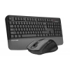 A4TECH FG2500S PLUS Kablosuz Q Trk Gri Klavye - Mouse Set