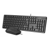 A4TECH KR-3330 Kablolu USB Q Trk Siyah Klavye - Mouse Set