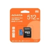 Adata 512GB AUSDX512GUICL10A1-RA1 Premier Class10 Adaptörlü MicroSDXC Hafıza Kartı