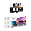 BAFF MicroSD 64GB UHS-I U3 A2 V30 Hafıza Kartı