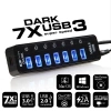 DARK DK-AC-USB371 7port USB 3.0 USB Çoklayıcı Hub Anahtarlı