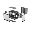 DEEPCOOL CG330-3F 3-ARGB Fanlı Panoramik Gaming Micro-Tower PC Kasası