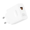 HUAWEI 66W USB+TYPE C Şarj Adaptörü Beyaz JELLY-A061