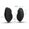 INCA IMG-GT22 Kablosuz + Bluetooth Siyah Gaming Mouse