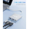 INCA ITPC-04T 0.15metre TYPE-C - HDMI Görüntü Adaptörü Gümüş 100W