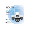 INOX 3+3+3MP X113 3 Lensli PTZ Wıfı Kamera