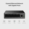 MERCUSY 5port Gigabit Yönetilemez Switch MS105GS