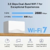 MERCUSYS HALO H25BE-3p WIFI7 BE3600 Çift Bant Mesh Router 3-lü set