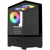 POWERBOOST 500W PB-M5001B 3-Rainbow Fanlı Micro-Tower PC Kasası