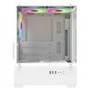 POWERBOOST 500W PB-M5001W 3-Rainbow Fanlı Gaming Micro-Tower PC Kasası Beyaz