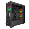 POWERBOOST 600W 80+ VK-P15B 4-ARGB Fanlı Gaming Mid-Tower PC Kasası