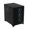 POWERBOOST 750W 80+ BRONZE PB-C9025B 4-ARGB Fanlı Gaming Mid-Tower PC Kasası