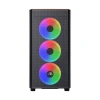 POWERBOOST PB-P2252BO 4-ARGB Fanlı Mid-Tower PC Kasası Turuncu