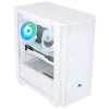POWERBOOST PB-P2252BW 4-ARGB Fanlı Gaming Mid-Tower PC Kasası Beyaz