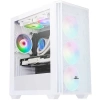 POWERBOOST PB-P2252BW 4-ARGB Fanlı Gaming Mid-Tower PC Kasası Beyaz