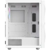 POWERBOOST PB-P3509BW 4-ARGB Fanlı Gaming Mid-Tower PC Kasası Beyaz