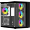 POWERBOOST PB-SS02B Sea View 7-ARGB Fanlı Gaming Mid-Tower PC Kassı