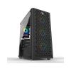 POWERBOOST VK-M202B 4-RGB Fanlı Gaming Mid-Tower PC Kasası